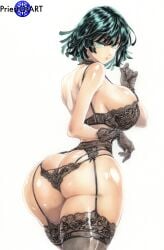 1girls ai_generated big_ass big_butt black_hair busty color curvy curvy_female curvy_figure female female_focus female_only fubuki_(one-punch_man) gloves green_eyes huge_ass huge_butt large_ass large_butt lingerie looking_at_viewer looking_back one-punch_man priestofart short_hair simple_background solo solo_female solo_focus stockings tagme tagme_(artist) tagme_(character) thick_thighs white_background