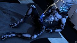 16:9 3d_(artwork) alien animal_genitalia bed black_body blue_penis bodily_fluids cum cum_drip cum_on_chest cum_on_face cum_on_own_face cum_on_self cum_on_stomach cum_string cumshot digital_media_(artwork) dripping ejaculation erection furniture genital_fluids genital_slit genitals humanoid male mass_effect masturbation nude on_bed orgasm penile penile_masturbation penis reclining rooking slit solo source_filmmaker turian unusual_anatomy unusual_genitalia unusual_penis ventrus_kovarik video_games white_body widescreen