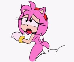 amy_rose anal anal_sex animated anthro ass balls clothing duo eulipotyphlan eyelashes faceless_male female female_focus fur gloves hair headgear headwear hedgehog loop male male_penetrating mammal nude open_mouth penetration penis sega sex simple_background sketch sonic_(series) straight tongue tongue_out video_games weeweeguy01 white_background yopy