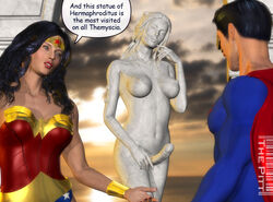 3d dc_comics futa_with_male futanari intersex justice_league superman superman_(series) the_pitt wonder_woman wonder_woman_(series)