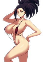 momo yaoyorozu from my hero academia by akihoyy