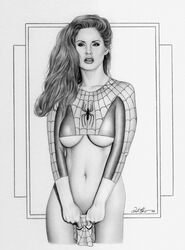 2008 don_monroe female female_only human marvel mary_jane_watson solo spider-man_(series) straight_hair tagme