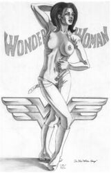wonder woman from dc by megan lovejoy