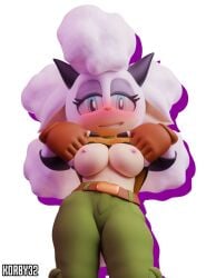 anthro big_breasts breasts_out furry furry_female furry_only korby32_(artits) lanolin_the_sheep sega sonic_(series) sonic_the_hedgehog_(comics) sonic_the_hedgehog_(idw) sonic_the_hedgehog_(series)