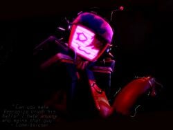 3d balls big_penis commission dripping_cum forsaken_(roblox) looking_at_viewer red_body roblox roblox_game robloxian robot self_upload stepping_on_balls tagme_(artist) text veeronica why_do_people_commission_this
