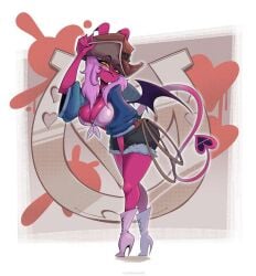 original character from hellaverse by stormrayneart