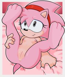 1girls amy_rose anthro anthro_female anthro_only anthro_solo anus artist_request bedding bedding_background beige_body beige_fur black_nose breasts butthole cancelmesenpai classic_amy_rose clitoris completely_naked completely_naked_anthro completely_naked_female completely_nude completely_nude_anthro completely_nude_female eyelashes female female_only female_solo fur furry furry_female furry_only grabbing grabbing_sheets gray_eyes grey_eyes hedgehog hedgehog_girl legs legs_apart legs_held_open legs_spread legs_up mobian_(species) naked naked_anthro naked_female nipples nude nude_anthro nude_female pink_body pink_fur pink_nipples presenting presenting_anus presenting_ass presenting_pussy pussy pussy_lips sheets sheets_grab shy shy_expression shy_female shy_smile small_breasts smaller_female solo solo_anthro solo_female sonic_(series) sonic_the_hedgehog_(series) tail thick thick_ass thick_thighs thigh_grab thighs vulva wide_hips young young_anthro young_female younger_female