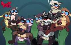 absurd_res anal anal_orgasm anthro balls balls_deep bare_chest bareback bear_hug belly blush bodily_fluids bottomless bottomless_male brother_(lore) brothers_(lore) caedyn_redfield_(redprocyon) circumcised clothed clothing cousins_(lore) cum cum_in_ass cum_inside cum_on_balls cum_on_body cum_on_chest cum_on_face cum_on_feet cum_on_self cum_while_penetrated cumshot darren_redfield_(redprocyon) david_redfield_(redprocyon) dot_eyes ejaculation eye_contact eyewear facial_markings family_bonding family_orgy family_tree father_(lore) father_and_child_(lore) father_and_son_(lore) feet feet_on_penis foot_fetish foot_on_face foot_play footjob foreskin freckles furniture generational_incest genital_fluids genitals glasses gloves_(marking) grandchild_(lore) grandfather_(lore) grandfather_and_grandchild_(lore) grandfather_and_grandson_(lore) grandparent_(lore) grandparent_and_grandchild_(lore) grandson_(lore) group group_masturbation group_sex half_brother_(lore) hands-free head_markings hi_res incest_(lore) kristoph_redfield_(redprocyon) larry_redfield_(redprocyon) leg_markings looking_at_another male male/male mammal markings mask_(marking) masturbation nephew_(lore) nerd nipples nude on_sofa orgasm orgy overweight parent_(lore) parent_and_child_(lore) parent_and_son_(lore) pawpads paws penetration penis procyonid raccoon rectangular_glasses redprocyon riki_raccoon round_glasses roy_redfield_(redprocyon) sex shirtless shirtless_male sibling_(lore) simple_eyes simultaneous_orgasms sitting sitting_on_armrest sitting_on_sofa skinny slightly_chubby socks_(marking) sofa son_(lore) sunglasses topless trevor_redfield_(redprocyon) twins_(lore) uncle_(lore) uncle_and_nephew_(lore) uncle_penetrating_nephew