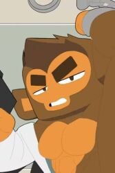 10_seconds agent_jericho animated bloons_tower_defense chained commitimu_crtn cropped_video furry gay_sex looping_animation male_only monkey sound sound_warning tagme undressed video