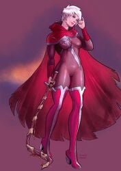 1girls guardians_of_the_galaxy martyr marvel marvel_comics phyla-vell skin_tight sword