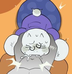 blowjob cock_worship deepthroat deltarune forced_deepthroat real_saming toriel toriel_(deltarune) toriel_(undertale) undertale undertale_(series)