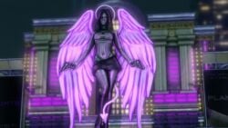 1girls 2013 3d 3dcg angel angel_wings belted_skirt beltskirt dimazzzz filtered game_screenshot holding_guns huge_breasts leaning_to_the_side long-haired low_res lowres miniskirt posing safe_for_work saint_of_all_saints saints_row saints_row_the_third screenshot short_skirt skirt source_request statue statuette thong thong_above_skirt tubetop unnamed_character video_game