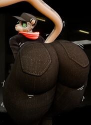 1girls 3d anthro big_ass huge_ass kitty_kat_(the_bad_guys) large_ass looking_at_viewer palmtreerothic the_bad_guys the_bad_guys_2 thick_thighs