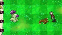 1boys 2girls accurate_art_style animated breasts female fume-shroom_(pvz) gameplay lactation male mod plant_girl plants_vs._zombies plants_vs_zombies projectile_lactation purple_lactation pvz slime_lactation spikeweed_(pvz) tagme unusual_lactation video video_games waneczka228 weaponized_breasts zombie zombie_(pvz)