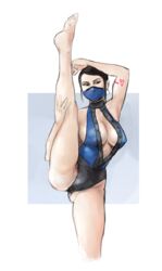 kitana from mortal kombat by gorudcrimu