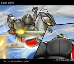 1girls aeromorph aircraft anthro big_breasts combat female flying kiala_tiagra living_aircraft living_machine renthedragon