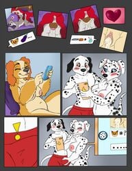 ! 101_dalmatians 2020 ? anal anal_sex animal_genitalia animal_penis anthro anthro_on_anthro anthro_penetrated anthro_penetrating anthro_penetrating_anthro anthrofied ass bed bedroom bird_dog black_spots blush bodily_fluids canid canine canis cellphone closed_eyes clothed clothing cocker_spaniel comic countershade_arms countershade_face countershade_legs countershade_torso countershading cuckold cum cum_in_ass cum_in_pussy cum_inside cum_leaking dalmatian disney domestic_dog emoji erection erection_under_clothing female female_penetrated fox from_behind_position fur furniture genital_fluids genitals groping groping_crotch group group_sex heart hunting_dog hyenafur infidelity kissing knot lady_(lady_and_the_tramp) lady_and_the_tramp looking_at_another looking_pleasured lying male male/male male_penetrated male_penetrating male_penetrating_female male_penetrating_male mammal married_couple masturbation multicolored_body multicolored_fur nipples nude on_bed on_bottom on_top open_mouth penetration penis perching_position perdita phone photo pillow pongo pregnant pussy reclining red_body red_fur schnauzer sex shockley23 sitting sleeping smartphone spaniel spots spotted_body spotted_fur standing straight taking_picture teeth texting threesome tongue topless topless_male tramp two_tone_body two_tone_fur white_body white_fur