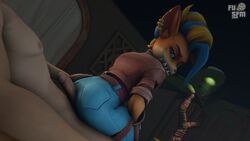 3d anthro ass ass_grab assjob bandicoot buttjob clothed clothed_female clothed_female_nude_male clothed_sex crash_(series) crash_bandicoot_4:_it's_about_time female furry fusfm grinding hot_dogging human jeans lap_dance lapdance leather_jacket looking_back male male_human/female_anthro nude nude_male patreon pirate_tawna poster source_filmmaker tawna_bandicoot tawna_bandicoot_(crash_4) thick_ass thick_legs thick_thighs