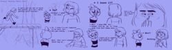 comedy comic cute english_text frisk frisky_(under(her)tail) funny humor kitty_(under(her)tail) monster_kid sketch text thewill under(her)tail undertale undertale_fanfiction