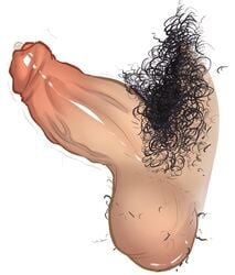 big_balls big_penis black_hair black_pubes daddy erect_penis erection light_skin male_only precum pubes pubic_hair red_penis red_tip stray_hair stray_pubic_hair thick thick_penis veins