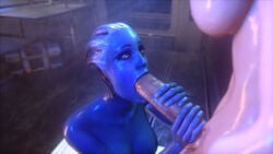 1futa 1girl1futa 1girls 3d alien alien/human alien_girl animated asari big_penis blowjob blue_skin commander_shepard fellatio femshep futa_on_female futanari futashep huge_cock human human_penetrating intersex intersex/female interspecies liara_t'soni mass_effect mojai no_sound oral video