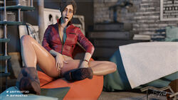 claire redfield from resident evil by bifrost3d