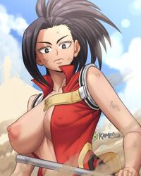 momo yaoyorozu from my hero academia by kameseru