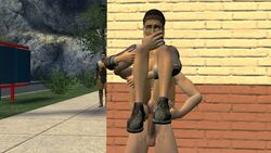1girls 2boys 3d alyx_vance artist_request female female_penetrated garry's_mod gordon_freeman half-life_(series) half-life_2 hev_suit human human_female human_male human_only human_penetrated human_penetrating human_penetrating_female human_penetrating_human lambda_symbol male male/female male_penetrating male_penetrating_female male_penetrating_human penetration public sex stealth_sex straight