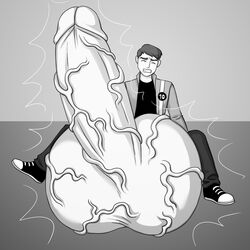 alien balls balls_expansion ben_10 ben_tennyson expansion huge_cock hyper hyper_balls hyper_penis hyper_testicles inflation magic male male_only penis penis_growth testicles
