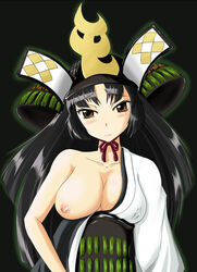 muramasa_the_demon_blade one_breast_out tagme torahime_(muramasa)