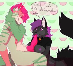 1boy 1girls angel_patoo anthro cocoline cocoline_(artist) dominant_male duo female male malone_(angel_patoo) straight submissive_female uncensored