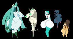 alternate_color arthropod ass better_version_at_source big_breasts big_butt breasts celesteela chubby_female curvy_figure female femboy gardevoir genitals ghost group hourglass_figure huge_breasts huge_butt huge_nipples humanoid long_nipples looking_at_another looking_at_viewer male_gardevoir mawile misdreavus nintendo nipples nude pheromosa pokemon pokemon_(species) pussy shiny_gardevoir shortstack slightly_chubby spirit tasteofchoklit ultra_beast video_games wide_hips