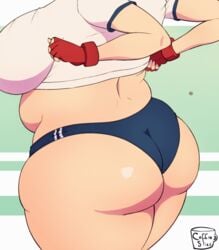 1girls animated ass big_ass big_breasts bouncing_breasts breasts chubby coffeeslice female female_only gif huge_ass large_breasts nerd_(coffeeslice) solo thick_thighs wide_hips