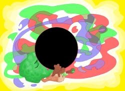 battle_for_dream_island battle_for_dream_island_again bfb bfdi bfdia black_hole_(bfdi) cum genital_slit kissing object_shows tentacle_penis the_power_of_two tpot tree_(bfdi)