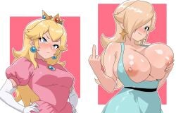 2d 2d_(artwork) 2d_artwork 2girls adult adult_female alternate_version_at_source alternate_version_available areola areolae background big_areola big_areolae big_boobs big_breasts big_nipples bighugelarge1 blank_background blonde blonde-haired_female blonde_female blonde_hair blonde_hair_female blue-eyed_female blue_clothes blue_dress blue_eyes blue_outfit blue_topwear blush_face blushing blushing_female boob_grab breast_grab breast_hold breast_lift breast_press breast_squeeze breasts breasts_press breasts_pressed_together busty busty_female busty_girl caressing_breasts closed_mouth_smile clothes collarbone crown digital digital_art digital_drawing digital_drawing_(artwork) digital_media digital_media_(artwork) drawing dress earrings elbow_gloves elbows female female_focus female_only fingers flushed flushed_cheeks flushed_face fondling fondling_breasts fondling_own_breast fondling_self frown frown_eyebrows frowning gloves grabbing_breast grabbing_breasts grabbing_own_breast grabbing_own_breasts grabbing_tits grope groping groping_breast groping_breasts groping_chest groping_own_breast groping_own_breasts groping_self hair_covering_eye hair_over_eye hair_over_one_eye hand_on_breast hand_on_chest hand_on_own_breast hand_on_own_chest holding_breast holding_breasts huge_boobs huge_breasts inframammary_fold landscape large_areola large_areolae large_boobs large_breasts large_nipple large_nipples lean_figure long_gloves long_hair mario_(series) mature mature_female mature_woman middle_finger monotone_background more_at_source multiple_females multiple_girls narrow_waist nintendo nipples one_color_background outfit parted_bangs pink_areola pink_areolae pink_clothes pink_dress pink_nipples pink_outfit pink_topwear plain_background plump_breasts pressing_breasts pressing_breasts_together princess_peach princess_rosalina pushing_breasts_together pushing_breasts_up rosalina rubbing_breasts scowl self_fondle self_grope shiny_breasts shiny_hair shiny_nipples shiny_shoulders shiny_skin shoulders slender_body slender_waist slim_female slim_waist smile smiley_face smiling smiling_at_another smiling_at_partner solid_color_background squeezing_breast squeezing_breasts squeezing_breasts_together standing topwear touching_breast touching_breasts underboob upper_body white_background white_elbow_gloves white_gloves white_long_gloves woman
