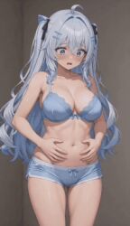 animated belly belly_expansion belly_inflation belly_overhang gif inflated_belly inflation pregnancy pregnant pregnant_belly