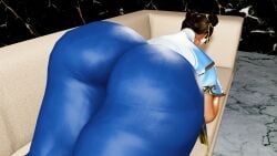 3d animated ass ass_jiggle brown_hair chun-li chun-li_(street_fighter_6) couch curvy double_bun earrings female female_only huge_ass jiggle jiggling_ass looping_animation lying massive_ass mp4 no_sound on_stomach shaking_ass short_hair street_fighter street_fighter_6 superdougie tagme thick thick_ass thick_thighs tight_pants video wide_hips wiggle wiggling_ass wobbling_ass