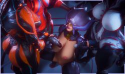 3d 3d_(artwork) ass breasts butt calit00oo crouching crouching_female erect_penis erection female foursome futa_on_female futanari gangbang grabbing_head gynomorph handjob handjob_with_gloves high_heels highres holding_head holding_penis humanoid_penis imminent_oral imminent_sex intersex lotus_(warframe) nail_polish nails nails_painted orange_body penis plump_ass plump_breasts plump_lips purple_lipstick purple_nail_polish purple_nails red_body saryn_(warframe) sharp_nails ship smiling smiling_at_partner squatting tagme thighs tits tits_out trinity_(warframe) valkyr_(warframe) voluptuous voluptuous_female warframe