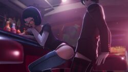 3d age_difference amateurthrowaway anal anal_sex animated blender drunk drunk_sex joker_(persona) music ohya_ichiko persona persona_5 persona_5_royal short_hair sitting sitting_sex tagme video
