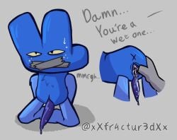 algebralien anus battle_for_dream_island battle_for_dream_island_again bfb bfdi bfdia disembodied_hands four_(bfb) genital_slit object_shows pussy pussy_juice taped_mouth tentacle_penis the_power_of_two tpot xxfr4ctur3dxx