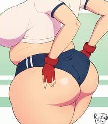 1girls animated ass bbw belly big_ass big_breasts bouncing_breasts breasts chubby coffeeslice female female_only glasses huge_ass large_breasts nerd_(coffeeslice) no_sound solo thick_thighs video wide_hips