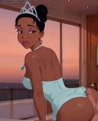 1girls ai_generated assjob between_buttocks big_ass big_breasts black_female black_woman breasts brown-skinned_female brown_body brown_skin buttjob chest curvaceous curvy curvy_figure dark-skinned_female dark_skin digital_media_(artwork) disney disney_princess ebony ebony_female female genzartist grinding grinding_on_penis hips hot_dogging hourglass_figure huge_ass huge_breasts large_ass large_breasts large_thighs legs mature mature_female outercourse princess_tiana slim_waist straight the_princess_and_the_frog thick thick_hips thick_legs thick_thighs thighs tiana voluptuous waist wide_hips