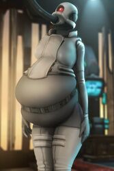 1girls 3d 3d_(artwork) 5_fingers ass belly belly_expansion belly_inflation big_belly breasts butt clothed clothes clothing combine_(half-life_series) combine_assassin_(half-life_series) expansion female female_only garry's_mod gmod growth half-life_(series) half-life_2_beta hips hose hose_in_mouth hose_inflation huge_belly humanoid inflation large_belly mask masked masked_female oral raikovjaba solo solo_female standing thick thick_ass thick_thighs thighs voluptuous water wide_hips