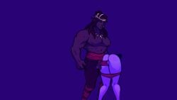 1boy 1girls 2d 720p animated ass big_penis cella34 clothed_sex continue_after_cum cum cum_in_pussy cum_inside elf elf_female enjoying_rape female female_penetrated from_behind fucked_silly fucking_good_and_hard green_skin heart_symbol interspecies looking_pleasured loving_it moan moaning moaning_in_pleasure night_elf orc orc_male orc_on_elf orgasm panties_down pounding purple_skin rape shorter_than_one_minute sound standing stuck stuck_in_wall tagme tales_of_the_moon thick_thighs through_wall vaginal_penetration video video_games