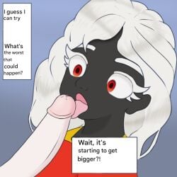 1boy 2girls albinism albino anime anime_style assisted_fellatio big big_breasts black_hair blowjob blowjob_face boobs_out breasts caressing caressing_face cheat cheating cheating_(relationship) cheating_female cheating_girlfriend cheating_wife comic comic_page comic_panel cornudo couple cuck cucked cucked_lesbian cuckold cuckolding cuckquean cuckquean_rape cum cum_in_mouth cum_inside cumshot cumshot_in_mouth curly curly_hair dark-skinned_sub dark_skin dark_skinned_female english english_text fellatio fellatio_face female first_time first_time_sex giant_breasts green_hair hotwife kaybur_(series) licking licking_penis long_hair male manga manga_page manga_style melanin melanism melanistic netorare ntr oc original_character original_characters penis polygamy precum pushing pushing_down pushing_head red-eyed_female red_eyes sexy short_hair smile straight straight_hair swinger swingers trio trio_female unfaithful white_eyebrows white_eyelashes yehda_(character) zekorashe