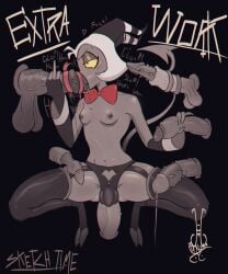 moxxie (helluva boss) from helluva boss by makoda