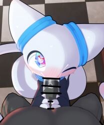 3d alien alien_humanoid animal_humanoid anthro ass big_butt big_eyes blender_(artwork) blender_eevee_(artwork) blue_eyes blush bodily_fluids bottom_heavy clothed clothing cum cum_in_mouth cum_inside cum_on_face cumming_while_penetrating digital_media_(artwork) duo erection faceless_character faceless_male felid felid_humanoid feline feline_humanoid felis fellatio fingerless_gloves first_person_view fozuna fully_clothed fully_clothed_gynomorph genital_fluids genitals glistening glistening_body glistening_eyes gloves grey_body grey_skin gynomorph gynomorph/male handwear hi_res huge_butt humanoid intersex intersex/male leotard looking_at_viewer looking_up looking_up_at_partner male mammal mammal_humanoid nude one_eye_closed oral penetration penile penis penis_grab service_height sex size_difference tail thick_thighs tiril_(keyhat_tk10) white_body