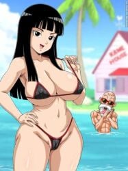 dragon_ball mai_(dragon_ball) master_roshi muten_roushi sano-br tagme
