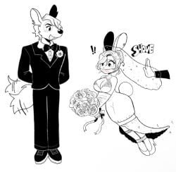 bondage candy_(peonybunny) captive captured ceremony crying crying_with_eyes_open deer deer_humanoid dress flowers forced_marriage furry furry_female furry_only gag gagged gagged_female harland_(cassinij) heels housewife kidnapped kidnapped_female kidnapped_girl no_color non_binary peonybunny push pushed rabbit rabbit_girl rabbit_humanoid shove shoving skimpy skimpy_clothes skimpy_dress stalker suit suit_jacket tearing_up tied_arms tied_hands tied_legs tied_up wagging wagging_tail wedding_dress wedding_gloves wedding_night wife wife_material