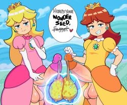 princess daisy from mario (series) by analord